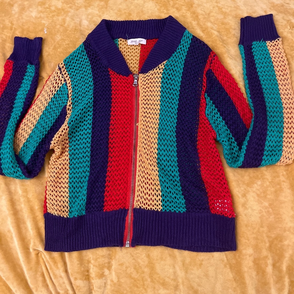 Reggae knitted jacket